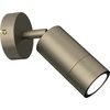 Image de Spot encastré Linn, titane doré, 1xGU10x8W, métal, dimensions : 16x8x8 cm, IP20, Luminex