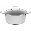 Image de KOHERSEN Black Cube 24 cm pot with lid
