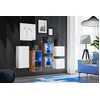 Image de Meubles de salon RIONATA 4 - blanc / chêne wotan