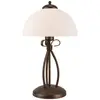 Image de Lampe de table ADELLE MARRON E27 Ø25 cm H:43 cm