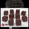 Image de Game of Thrones pack dés Targaryen 10xD6 (10) - Q Workshop Dés - QWS20253B