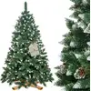 Image de ROYAL TREES Sapin de Noël artificiel 220 cm Pin Diamant avec neige artificielle Sapin de Noël