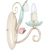 Image de Applique Murale Chandelier Luce Cristal Fleurs 1xe14 15w Luminex