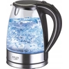 Image de Adler AD 1225 electric kettle 1.7 L Black Stainless steel Transparent 2200 W