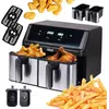 Image de Eldom IDEAL Friteuse sans graisse double horizontale 9L 8 fonctions - y compris l'alimentation