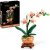 Image de LEGO Botanique 10343 L'orchidée miniature, Fleurs artificielles, Set de construction, Décoration intérieure, Idée cadeau, 18 ans et plus