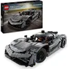 Image de LEGO Technic Hypercar Koenigsegg Jesko Absolut grise, Set de construction 801 pièces, Voiture avec direction, 10+ ans