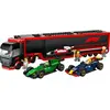 Image de LEGO City Camion de F1 avec Voitures RB20 et AMR24, Jeu de Construction, 8 ans et Plus