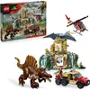 Image de LEGO Jurassic World Mission Aérienne avec le Spinosaure et le Quetzalcoatlus, 76976, 984 Pièces, Jeu de Construction, 6+ Ans