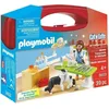 Image de PLAYMOBIL Valisette Vétérinaire, City Life, Jeu de rôle créatif, 39 pièces, Dès 4 ans