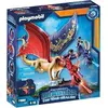Image de PLAYMOBIL Dragons Nine Realms WuWei & Jun, 2 Figurines, Accessoires, Lance Projectiles