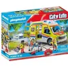 Image de PLAYMOBIL Ambulance avec Effets Lumineux et Sonore, City Action Les Secouristes, 71202