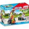 Image de PLAYMOBIL 71257 Secouriste avec Gyropode, City Action, Les Secouristes, Starter Pack, 34 pièces, Multicolore, Dès 4 ans