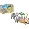 Image de PLAYMOBIL Explorateurs avec animaux de la savane, Wiltopia, Avec éléphant et accessoires, 4 ans et plus, Fabriqué avec matériaux recyclés
