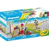 Image de PLAYMOBIL Skateurs avec Rampe, 71515, 44 pièces, Avec Crayons Crayola, Dès 6 ans