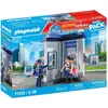 Image de PLAYMOBIL Action Heroes Salle d'interrogatoire police, Relevé d'empreintes, Les policiers, 38 pièces, Dès 4 ans
