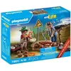 Image de PLAYMOBIL Chercheurs et Site Paléontologique avec Fossiles, My Life, Dinos, 41 Pièces, Dès 4 Ans
