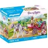Image de Calèche PLAYMOBIL avec Couple Princier et Cocher, Série 71846
