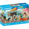 Image de PLAYMOBIL Camion de Glaces 71904, My Life Vacances à la Plage, Design Rétro Années 50, 101 Pièces, 3 Personnages