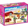 Image de PLAYMOBIL Salon avec Cheminée, Maison Traditionnelle, 36 Pièces, Dès 4 Ans