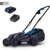 Image de Tondeuse à Gazon sans Fil SCHEPPACH BC-MP320-X SET L, Batterie 4Ah, Chargeur 2.4Ah, Largeur de Coupe 32 cm