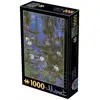 Image de Puzzle 1000 pièces D-Toys Claude Monet Nymphéas reproduction haute qualité bleu/vert/blanc/violet - Neuf