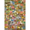 Image de D-Toys Puzzle Vintage Collage Banknoten 1000 Teile Jigsaw Puzzle