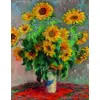 Image de D-Toys Puzzle Art Monet Tournesols 1000 pièces carton