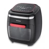 Image de Friteuse à air chaud Heinner Aifryer Crystal Clear HAF-B2000FB, cuisson sans huile, 2000W, capacité du panier 4,5 L, capacité du four 11 L, 8 programmes, 3 étagères pour cuisson à air chaud, affichage numérique, broche pour rotissoire, thermostat réglable : 30-200C