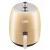 Image de Friteuse à air chaud FRAM Airfryer FAF-1500CR, cuisson sans huile, 1500W, capacité du panier 3,2 L, bac amovible antiadhésif, thermostat réglable 80-200C, minuterie 30 min, crème