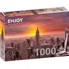 Image de Puzzle 1000 pièces Enjoy   Coucher de soleil sur l'horizon de New York