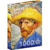 Image de Puzzle 1000 pièces Enjoy   Vincent van Gogh : Autoportrait avec un chapeau de paille