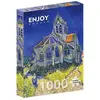 Image de Puzzle 1000 pièces Enjoy   Vincent van Gogh : L'Église d'Auvers-sur-Oise