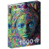 Image de Puzzle 1000 pièces Enjoy   Femme avec maquillage artistique coloré
