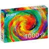 Image de Puzzle 1000 pièces Enjoy   Tourbillon coloré en dégradé