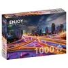 Image de Puzzle 1000 pièces Enjoy   Shanghai Downtown la nuit