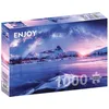Image de Puzzle 1000 pièces Enjoy "  Voie lactée au-dessus de l'île de Lofoten, Norvège