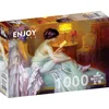 Image de Puzzle 1000 pièces Enjoy   Delphin Enjolras : Lecture à la lumière de la lampe