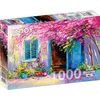 Image de Puzzle 1000 pièces Enjoy   Cour en fleurs