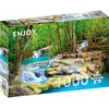 Image de Puzzle 1000 pièces Enjoy   Cascade Turquoise, Thaïlande