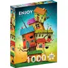 Image de Puzzle 1000 pièces Enjoy   Maisons de contes de fées