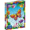 Image de Puzzle 1000 pièces Enjoy   Papillon de cristal