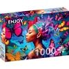 Image de Puzzle 1000 pièces ENJOY   Reine des papillons