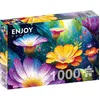 Image de Puzzle 1000 pièces ENJOY   Fleurs sous la pluie