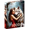 Image de Puzzle 1000 pièces Enjoy   La Dame et le Loup