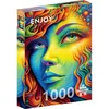 Image de Puzzle 1000 pièces Enjoy   Painted Lady