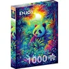 Image de Puzzle 1000 pièces Enjoy   Panda Corner