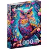 Image de Puzzle 1000 pièces Enjoy   Chouette Charmante