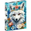 Image de Puzzle 1000 pièces Enjoy   Renard des neiges en fleurs