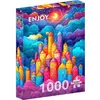 Image de Puzzle 1000 pièces Enjoy   Forteresse des Nuages